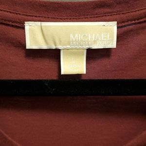 Michale Kors flutter sleeve top